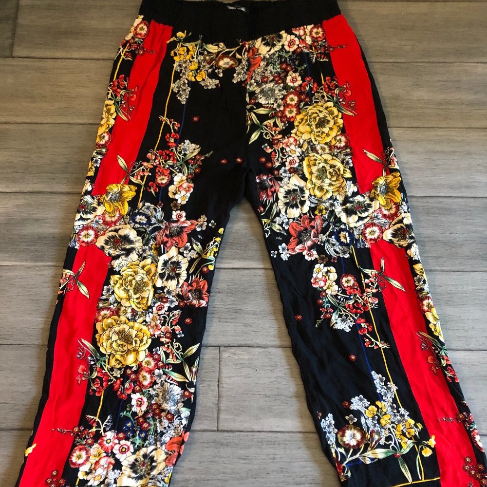 Cynthia Rowley Floral Pants